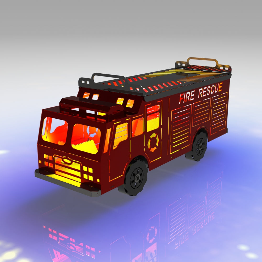Fire Truck Fire Pit