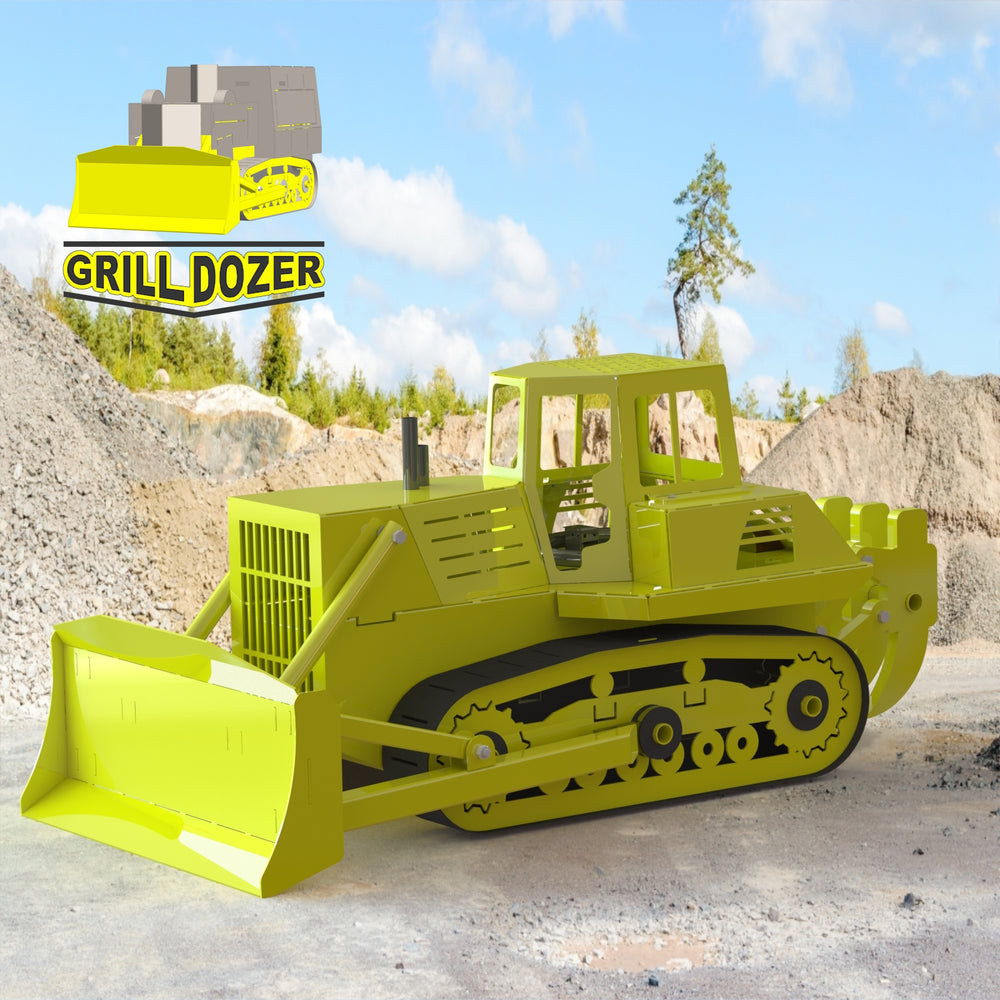 Grill Dozer Fire Pit